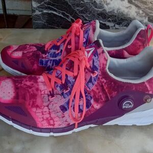 Reebok Z Pump Fusion Vibrant Pink Orchid Women Running Shoe Trainers
